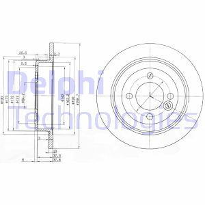 BG3662C  Piduriketas DELPHI 