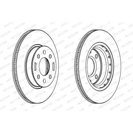 DDF1840C Piduriketas FERODO