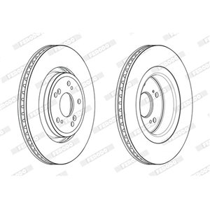 DDF2657C  Piduriketas FERODO 