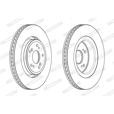 DDF2657C Piduriketas FERODO