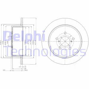 BG4129 Jarrulevy DELPHI - Top1autovaruosad