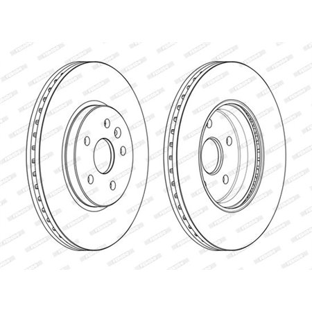 DDF2385C  Piduriketas FERODO 