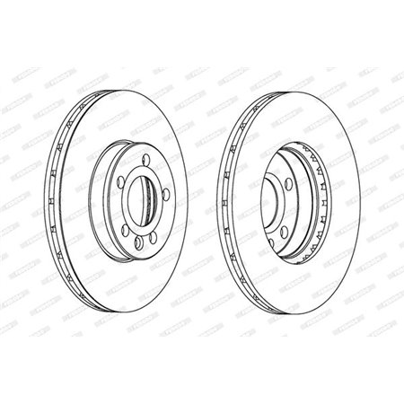 DDF1559C Piduriketas FERODO