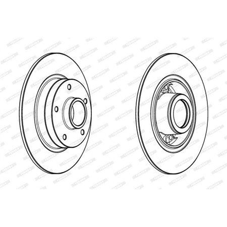 DDF1732-1 Piduriketas FERODO