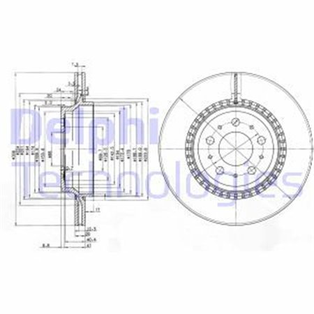 BG3782C Piduriketas DELPHI