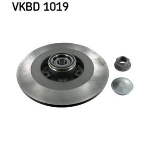 VKBD 1019  Brake disc with bearing SKF 