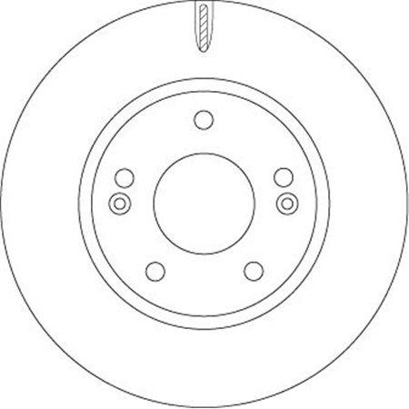 DF6936 Brake Disc TRW