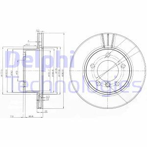 BG3899C  Piduriketas DELPHI 