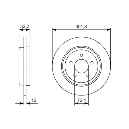 0 986 479 A53 Piduriketas BOSCH