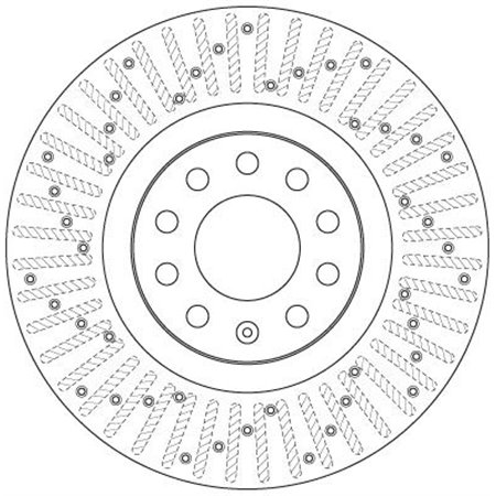 DF6189S Brake Disc TRW