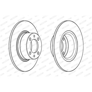 DDF1035C  Piduriketas FERODO 