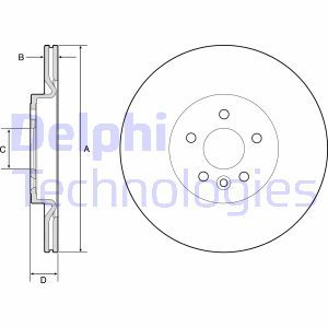 BG4786C Bromsskiva DELPHI - Top1autovaruosad