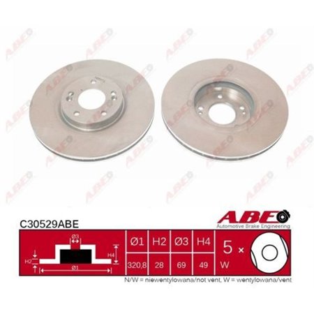 C30529ABE Brake Disc ABE