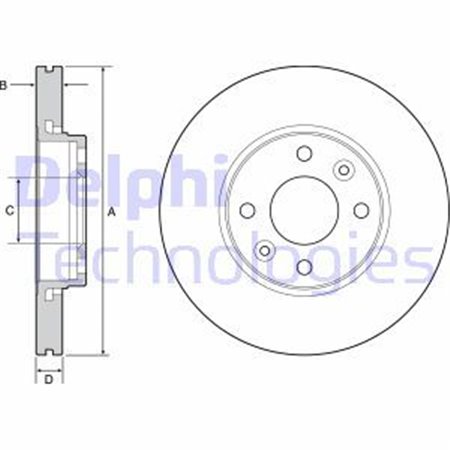 BG4459C Piduriketas DELPHI