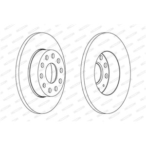 DDF1276C  Piduriketas FERODO 