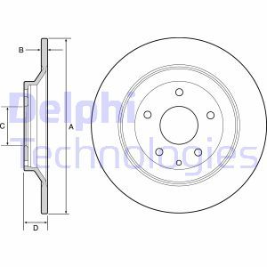 BG4567C  Piduriketas DELPHI 