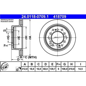 24.0118-0709.1 Тормозной диск ATE - Top1autovaruosad