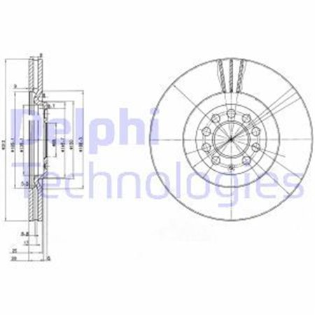 BG3528 Piduriketas DELPHI