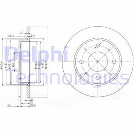 BG3971 Piduriketas DELPHI