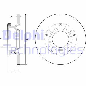 BG4784C  Piduriketas DELPHI 