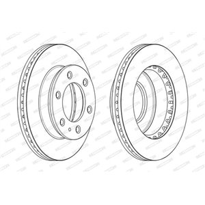 DDF2459C  Piduriketas FERODO 