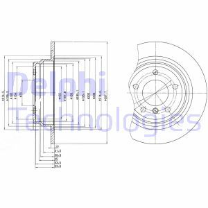 BG3044  Piduriketas DELPHI 