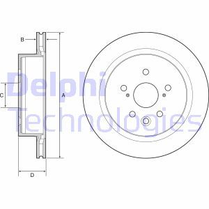 BG4962C Jarrulevy DELPHI - Top1autovaruosad