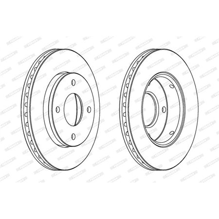 DDF1621C  Piduriketas FERODO 