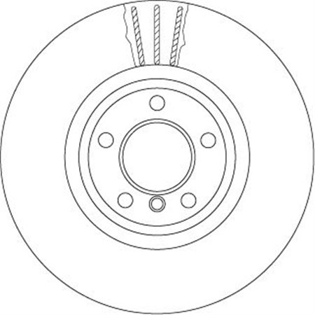 DF6615S Brake Disc TRW