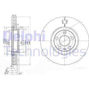 BG3740  Piduriketas DELPHI 