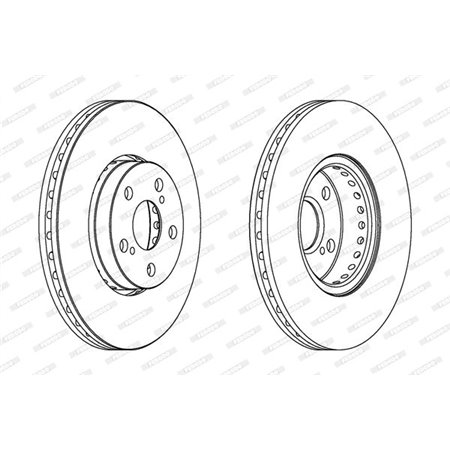 DDF1575C Piduriketas FERODO