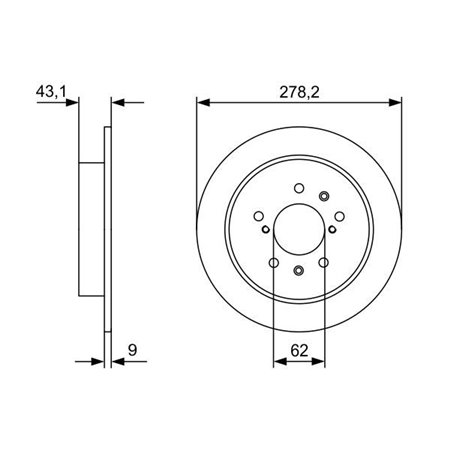 0 986 479 D34 Piduriketas BOSCH