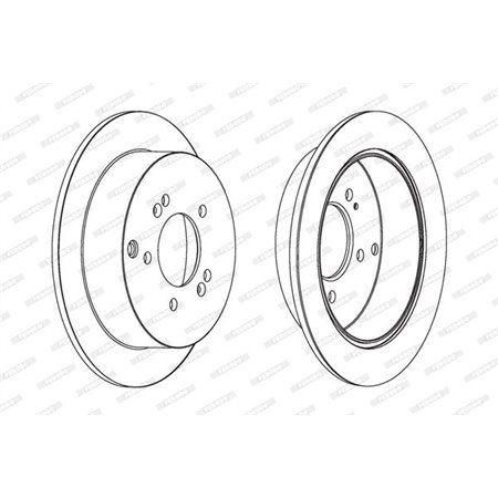 DDF1493C Piduriketas FERODO