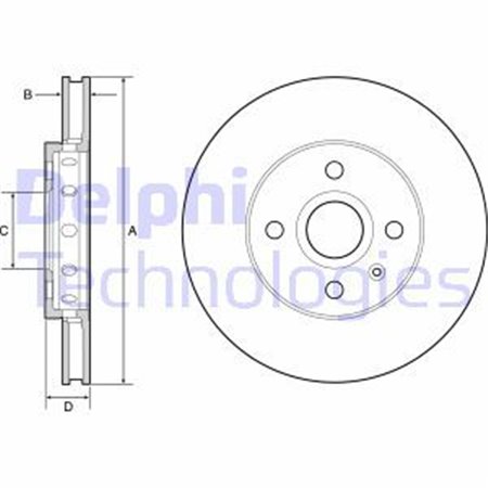 BG4647C Piduriketas DELPHI