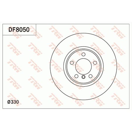 DF8050 Jarrulevy TRW