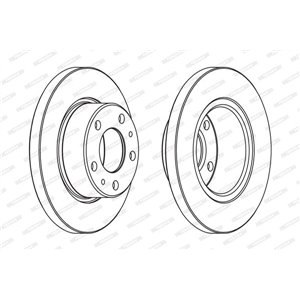 FCR194A Jarrulevy FERODO - Top1autovaruosad