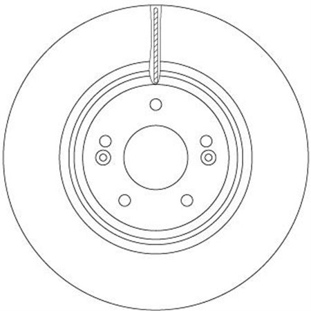 DF6958S Brake Disc TRW