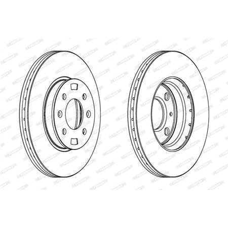 DDF1603 Piduriketas FERODO