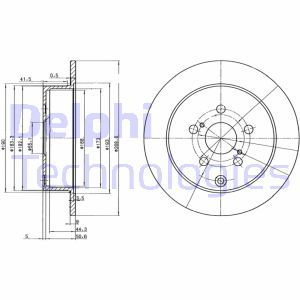 BG3822  Piduriketas DELPHI 