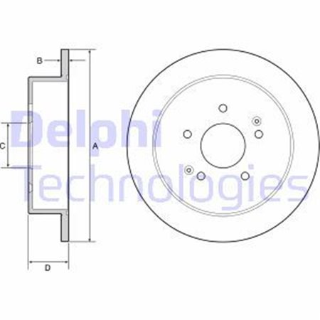 BG4940C  Piduriketas DELPHI 