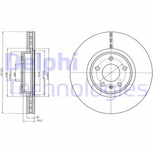 BG4346C  Piduriketas DELPHI 