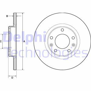 BG4661C  Piduriketas DELPHI 