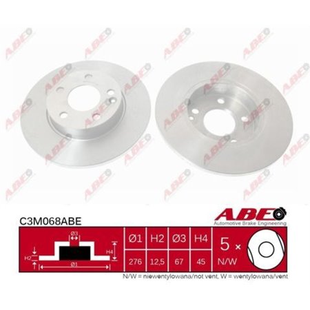 C3M068ABE Brake Disc ABE
