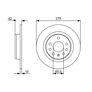 0 986 479 C80  Piduriketas BOSCH 