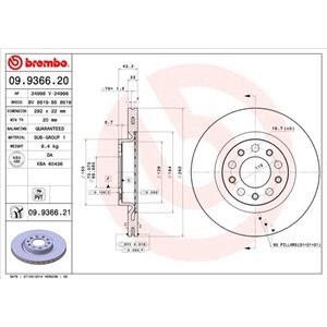 09.9366.21  Piduriketas BREMBO 