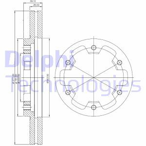 BG3422  Piduriketas DELPHI 