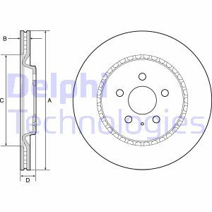 BG4643C  Piduriketas DELPHI 