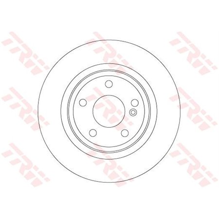 DF6886 Brake Disc TRW