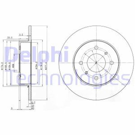 BG3764 Piduriketas DELPHI