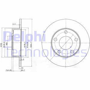 BG3381  Piduriketas DELPHI 